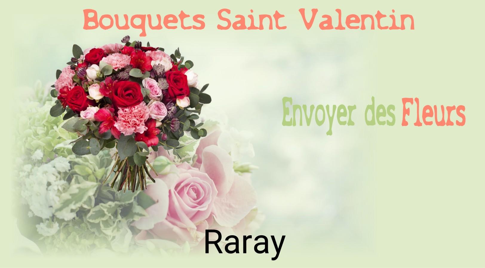 Roses de Saint-Valentin livrées à Raray